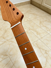 Reverse headstock 22fret Roasted Maple Guitar Neck wheel Spoke truss Charvel---