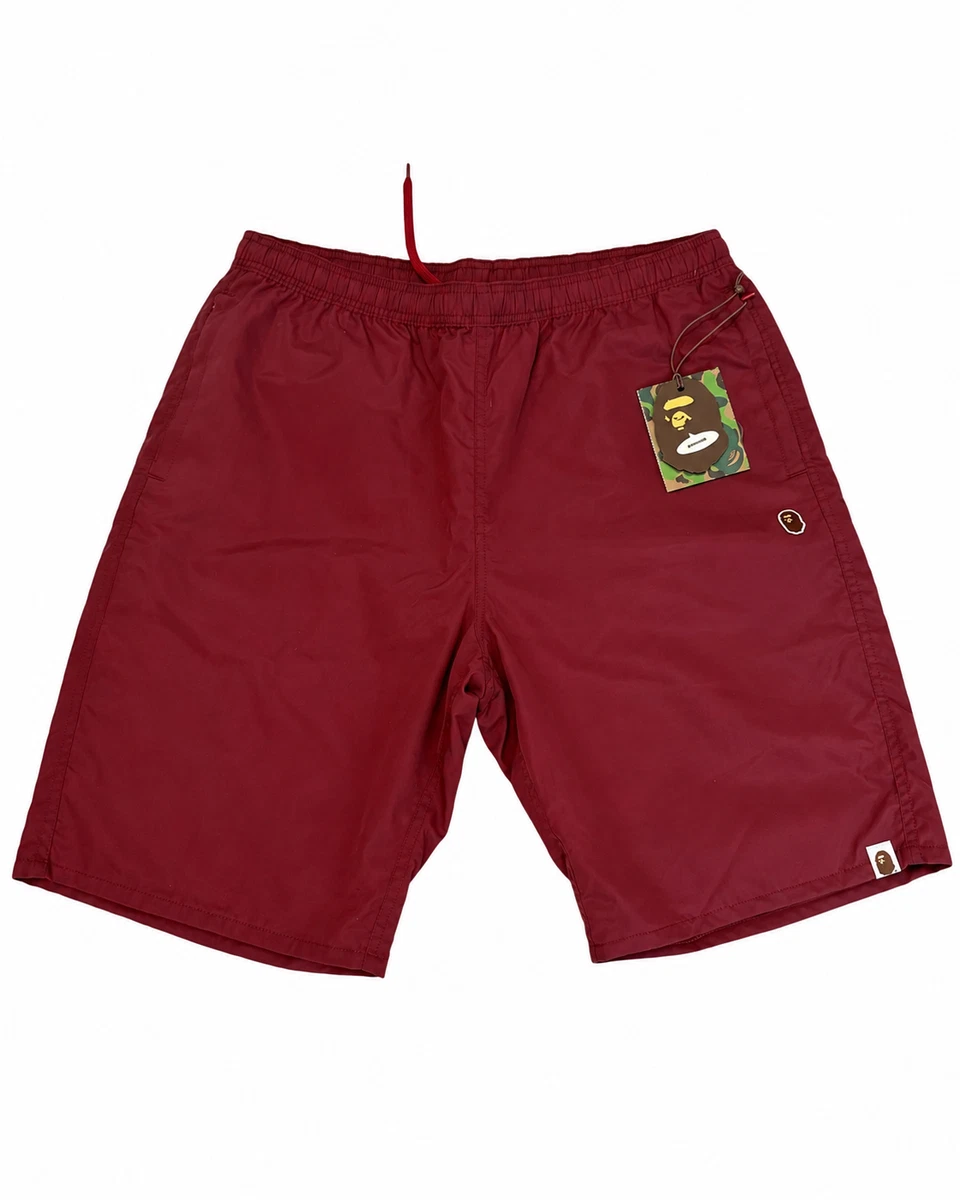 A Bathing Ape Red Shorts for Men for sale | eBay