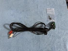 Technics SL-1600 Vintage Turntable parts original RCA cables working Tested