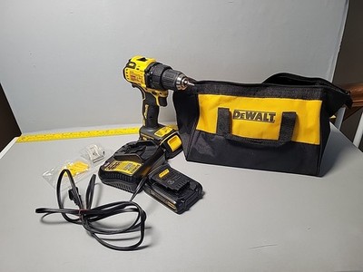DEWALT DCD708 ATOMIC 20V MAX Brushless Cordless 1/2'' Drill/Driver + Battery, Cha