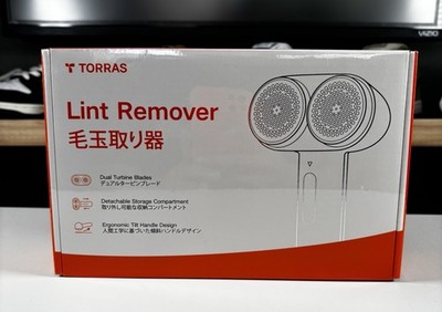 TORRAS Dual Head Lint Remover Electric Fabric Shaver Rechargeable 3 Speed