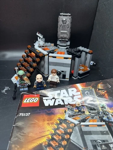 LEGO 75137 Star Wars Carbon-Freezing Chamber Set Boba Fett  COMPLETE WITH MANUAL