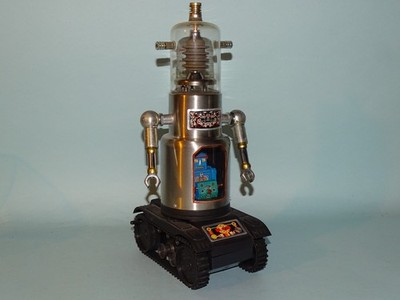 BATTERY OPERATED STEAMPUNK ROBOT