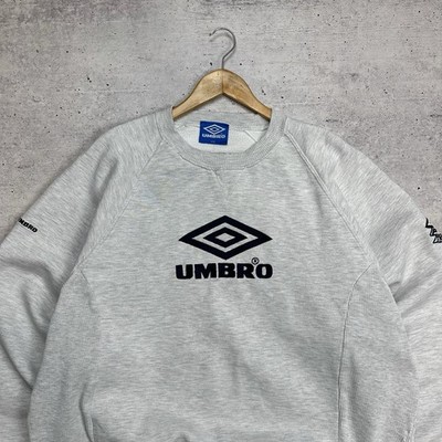 Rare Vintage Umbro Pro Training Grey Jumper Sweatshirt Size XL-XXL