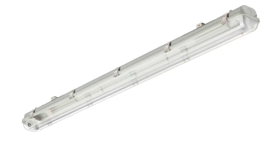 WT050C WHITE HERMETIC LAMP 2X G13 IP65 IK08 911401807481