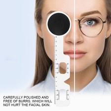 Plastic Pupil Distance Gauge PD Ruler Eye Measurement Tool Eye Glasses Accessory