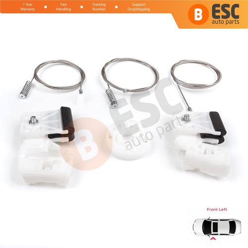 Window Regulator Repair Kit Front Left Door for Kia Ceed MK1 ED 2006-2012 5-Door - Picture 6 of 10