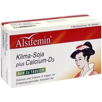 ALSIFEMIN Klima-Soja plus Calcium D3 Tabletten, 60 St PZN 00116441