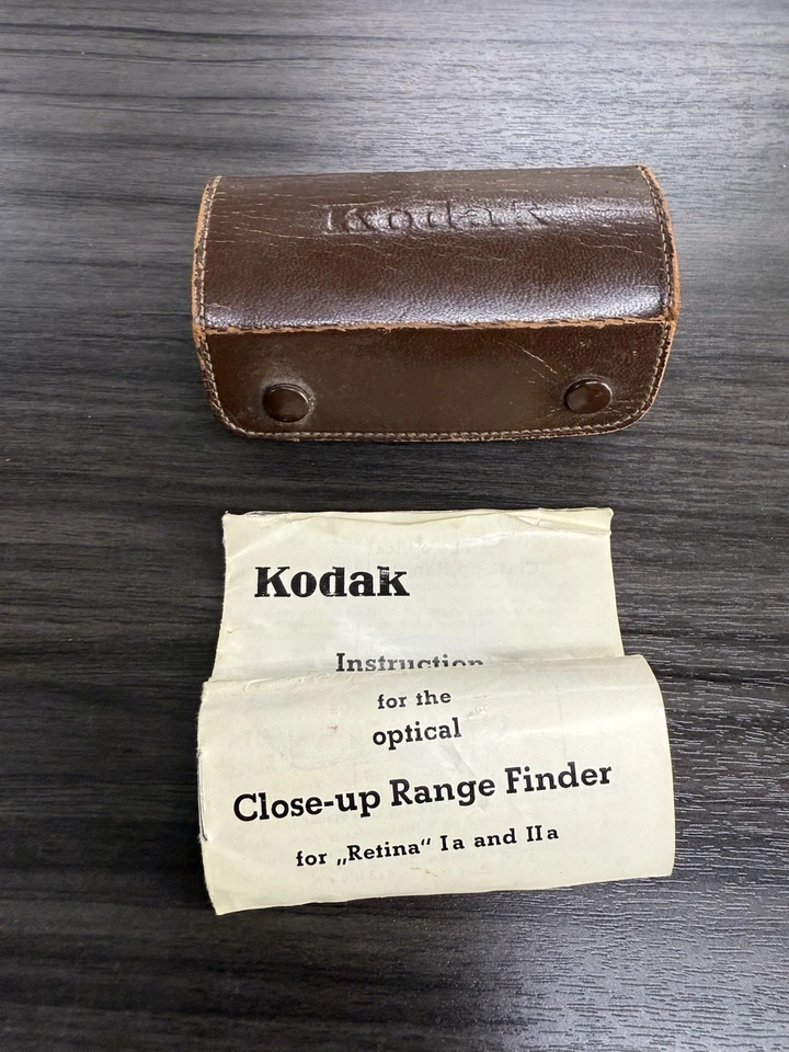 Kodak Primer Plano Telémetro Conjunto, Escala Medidor, Juego de Oculares-0016 Foto 2 de 4
