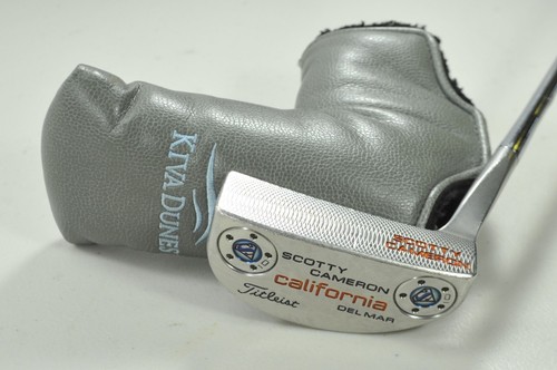 Putter Titleist Scotty Cameron California Del Mar 34 Pouces - Pour Gaucher - Neuf (état Particulier)