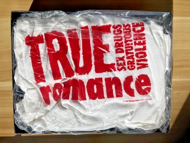 True Romance - VHS Video Limited Edition Box Set with T-Shirt - Image 2 of 4