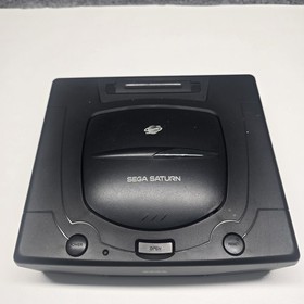 Sega Saturn Console with 2 Controllers, Cables & 3 Games- Tested Works Great 
