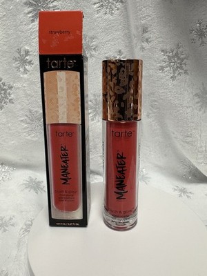 Tarte Maneater Blush Glow Cheek Plump Strawberry 0.27 fl oz New In Box Full Size