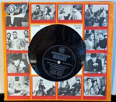 Time Life Audio Soundtracks of Bogart 7  33   RPM Stereo Flexi Disc Eva Tone