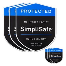 3PCS Yard Sign Compatible for SimpliSafe Home Security System,and 3PCS Door/W...