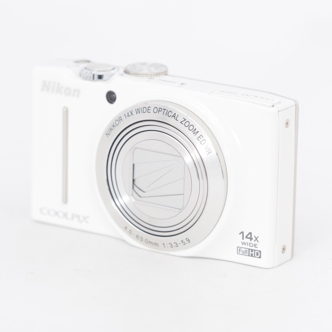 1072【美品】Nikon COOLPIX S8200 ホワイト ニコン 【公式通販】