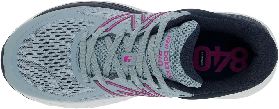 Zapatos para correr New Balance® para mujer 6,5 B 840v5™ en ciclón/eclipse/magenta pop Foto 4 de 4