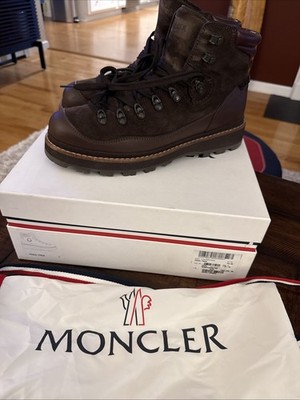 Moncler Boots Peka Trek Alpine Hiking Boots Sz 45 US 12 Made In Italy - Worn 1x
