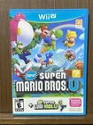 New Super Mario Bros. U + New Super Luigi U Nintendo Wii U No Manual Untested