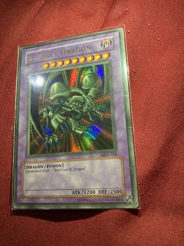 B. Totenkopfdrache - MRD-018 - Ultra Rare Yu-Gi-Oh Sammelkarte Played - Bild 1 von 3