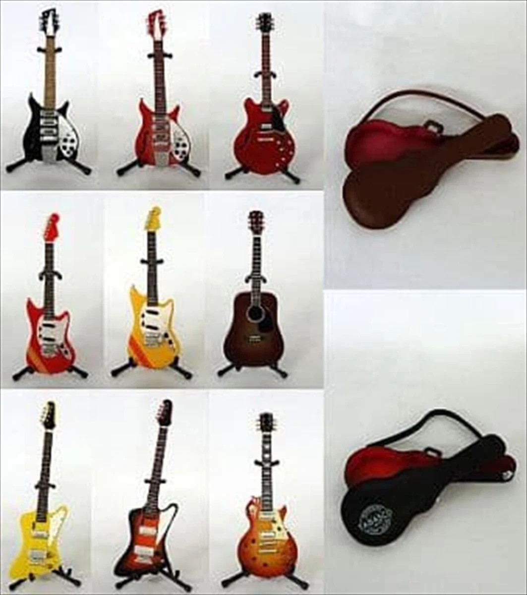 BECK Guitar Collection 2nd Stage set 11 complete secret Miniature Toy 1/12  Japan