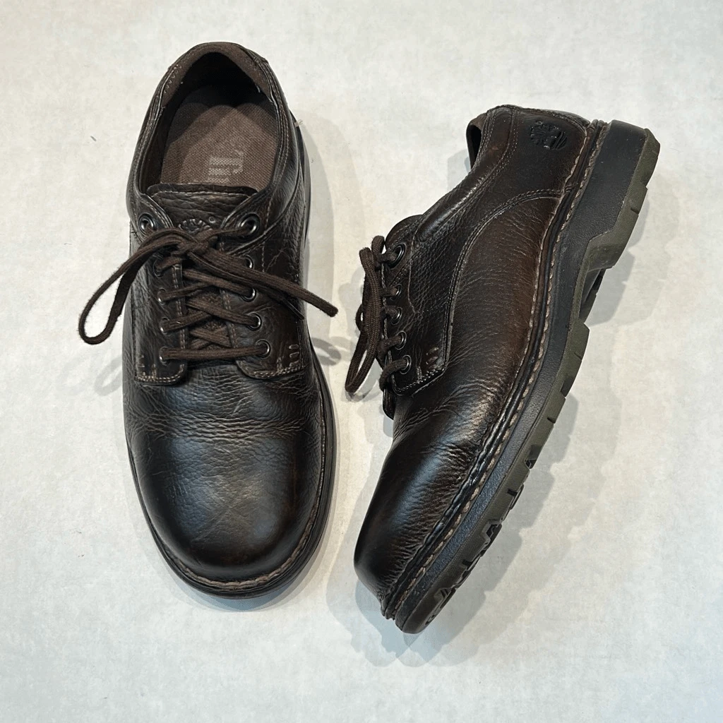 Scarpe Oxford Timberland Madison Summit da uomo taglia 9W stringate in pelle 29511 9395