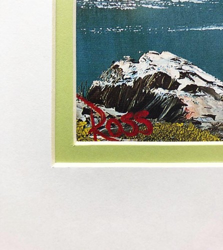 Bob Ross "Summer Breeze" Happy Trees CUSTOM FRAMED ART Nature Print Forest River - Picture 3 of 4