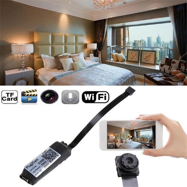 Wireless Wifi Hd 1080p Mini Hidden Spy Camera Digital Video Motion Activated Cam