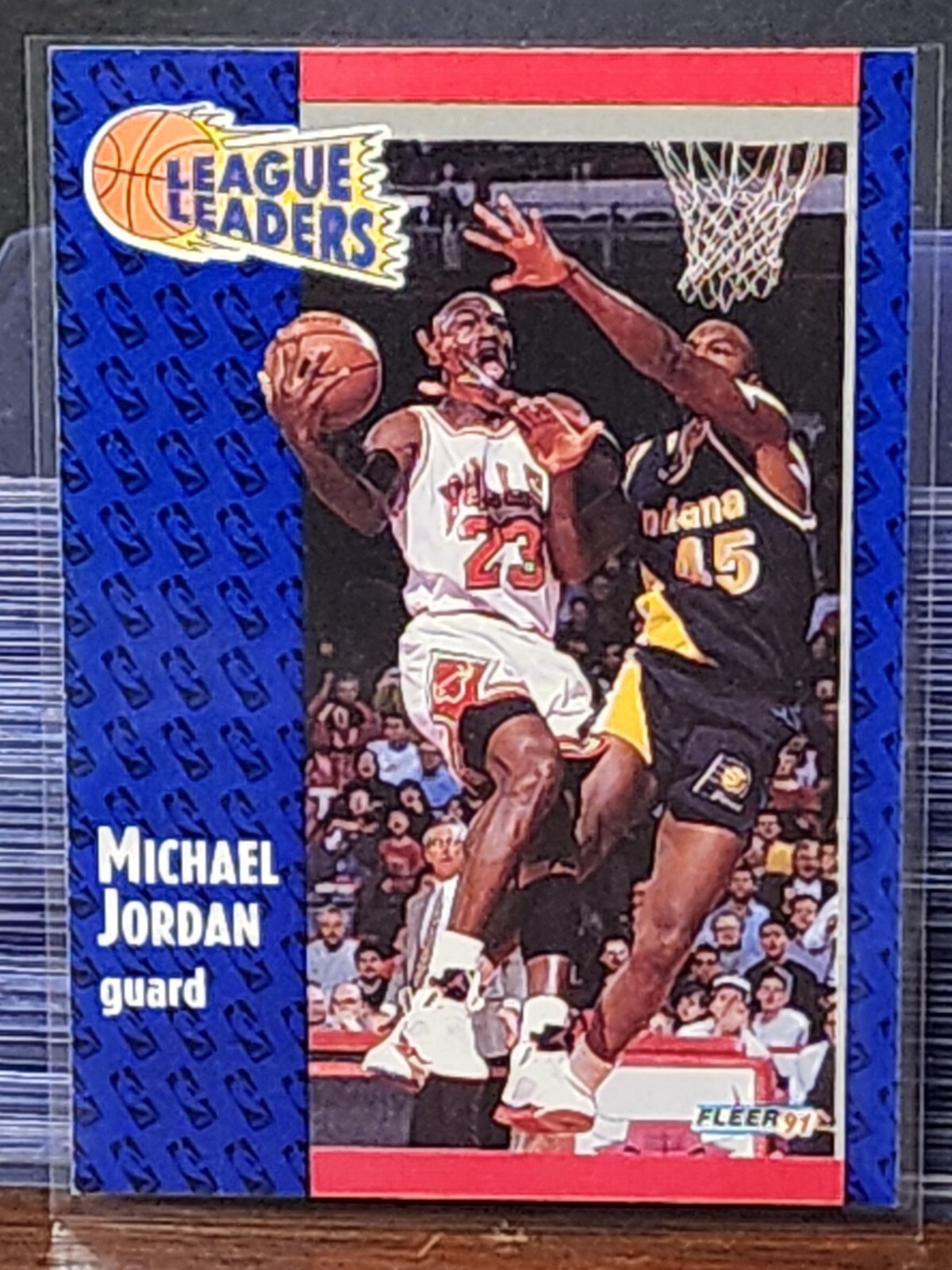 1991-92 Fleer - League Leaders #220 Michael Jordan