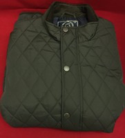 Men's Matalan Dark Green Barber Jacket - Medium Men's Matalan Dark Green Barber Jacket - Medium
