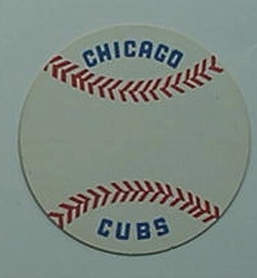 CHICAGO CUBS VINTAGE STICKER | eBay