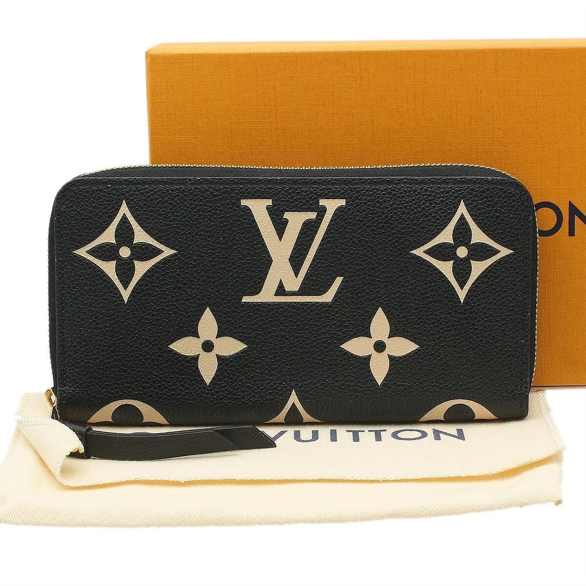 Louis Vuitton Monogram Empreinte Zippy Zip-around Wallet M80481 
