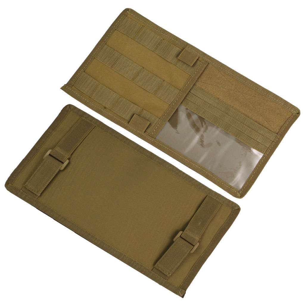 Car Sun Visor Organizer Pouch - Tactical Nylon Storage Bag For Cards, Documents, Small Items