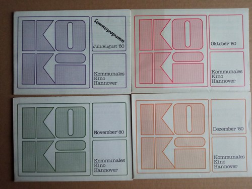 18005# 16x Ausgaben KOMMUNALES KINO HANNOVER - Kinoprogrammhefte 1979-1980 #6 - Picture 4 of 6