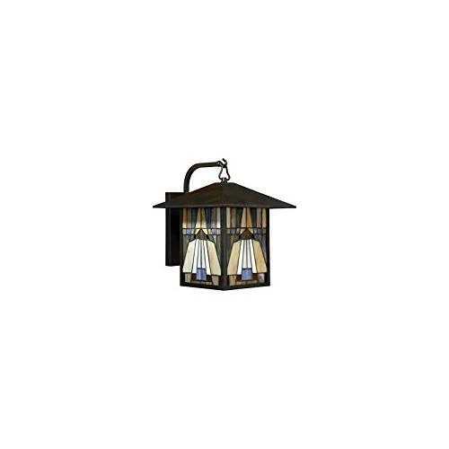 Quoizel One Light Outdoor Wall Lantern TFIK8411VA, Large, Valiant Bronze - Picture 3 of 7