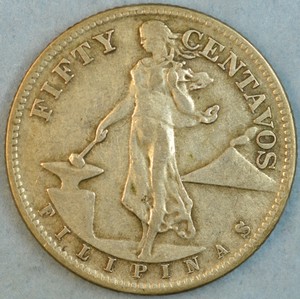 US-PHILIPPINES-FIFTY-CENTS-1945-S-Filipinas-UNITED-STATES-OF-AMERICA-36281