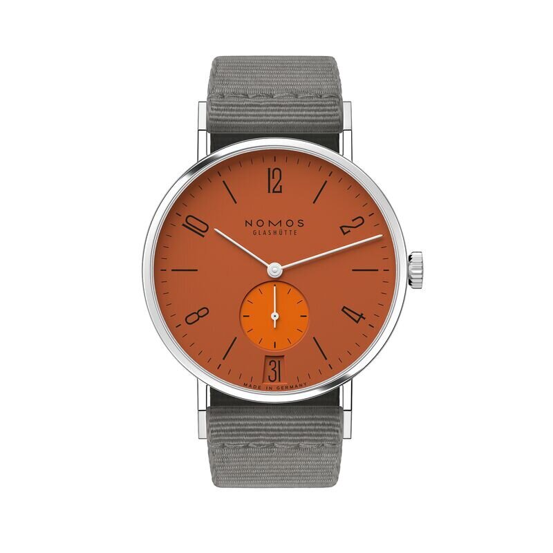 Nomos Glashütte Tangente 38 Datario Poporange - Main Image