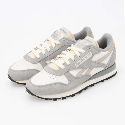 Reebok Classic Leather Color Chalk Grey Moonstone 100201110 Sneaker Men  Us12