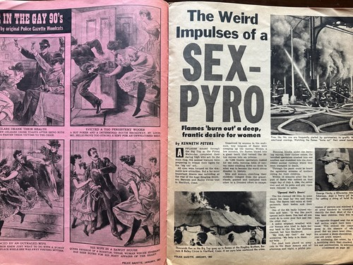 National Police Gazette Magazine 1963 January Many Great Articles - Picture 7 of 9