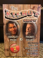 Charley Pride  Mickey Gilley 2 DVD Concert Rare TV show pilot