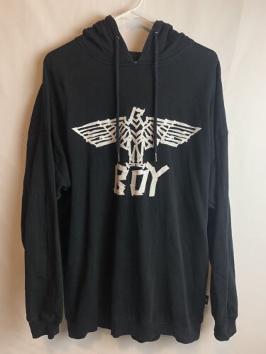 Boy London Tape Eagle Pullover Sweatshirt Hoodie Size Medium - Picture 1 of 6