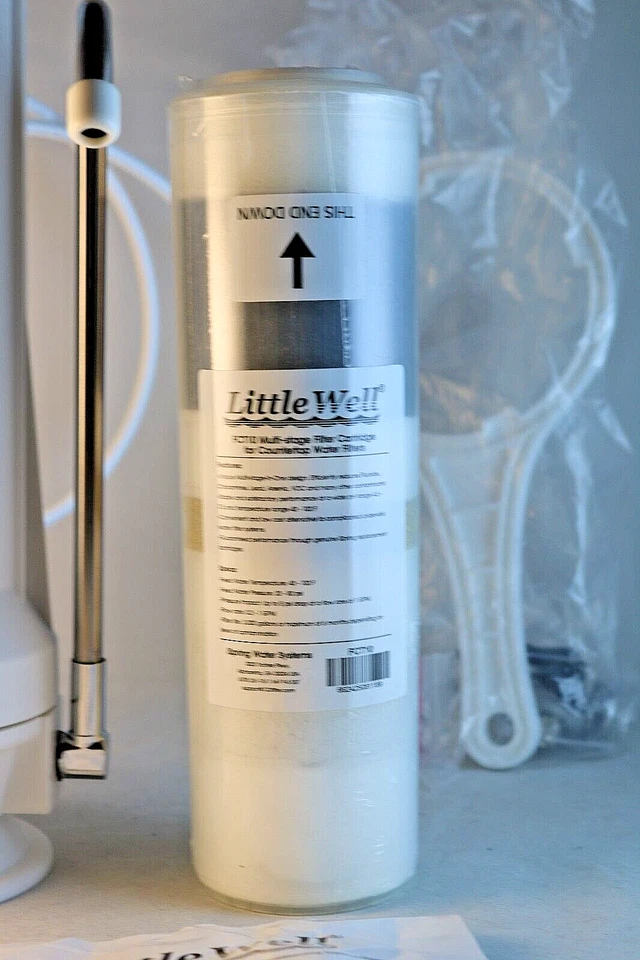 iSPRING MULTI-STAGE COUNTERTOP DRINKING WATER FILTER SYSTEM w NEW SEALED FILTER - Image 3 of 4