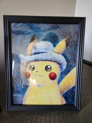 van gogh pikachu card pokemon center Pokémon Museum 6-Card Sleeve Set Gray Felt Hat – AARC Hobbies How to Get the New