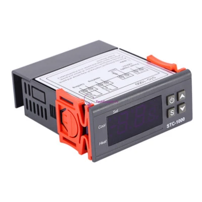 Digital 220V STC-1000 Temperature Controller Thermostat Regulator+ W1209 Sensor