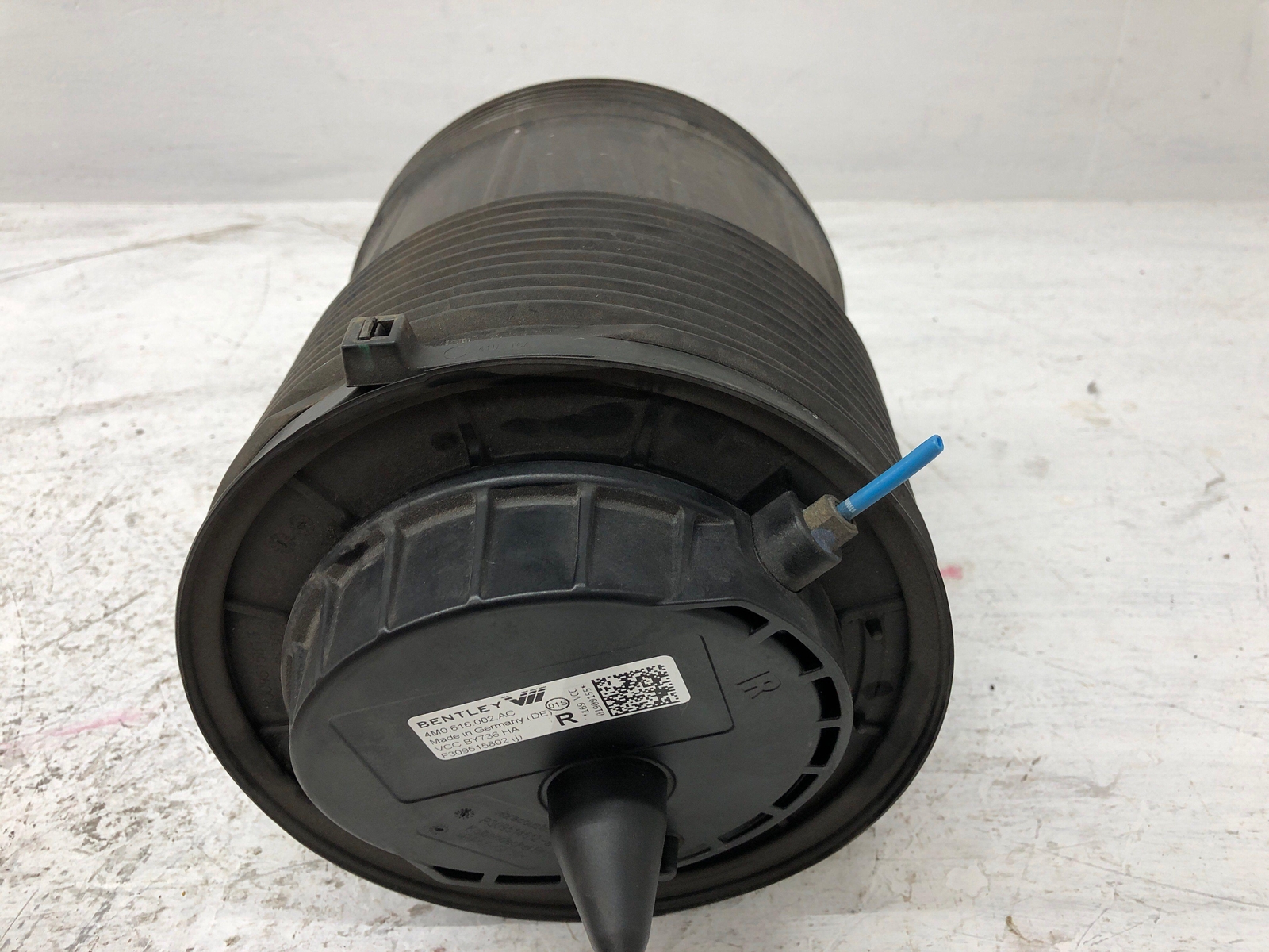 2016-2020 BENTLEY BENTATGA W12 RIGHT REAR AIR RIDE SUSPENSION SPRING 4M0616002AC