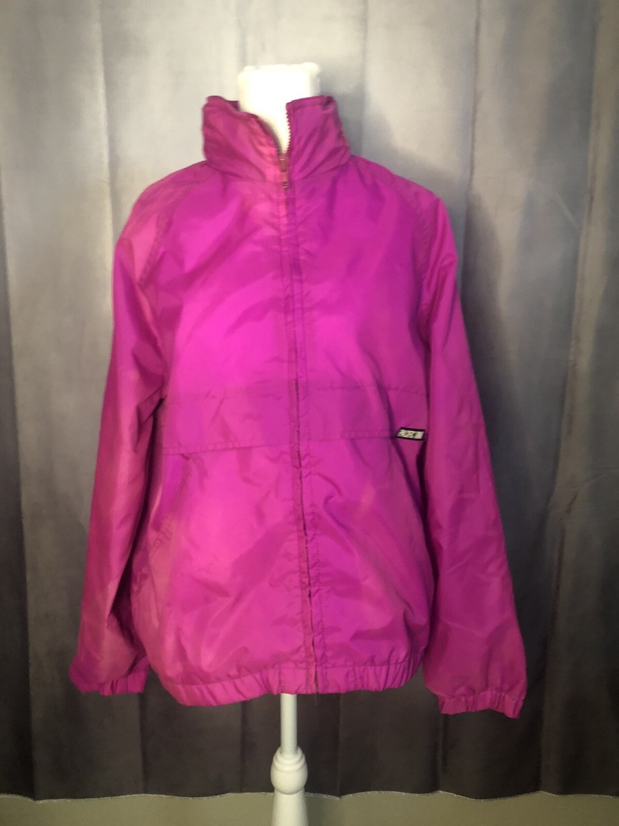 Pacific Trail Women’s Rain Jacket – Pink Windbreaker Coat – Size Medium  Outdoor