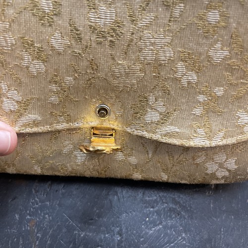 Vintage 1950's Peqi Paris, Makeup Evening Purse Clutch - Picture 5 of 10