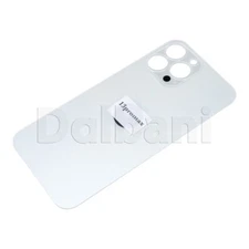 Back Glass Rear Housing Battery Cover Camera Lens For iPhone 13 Pro Max White