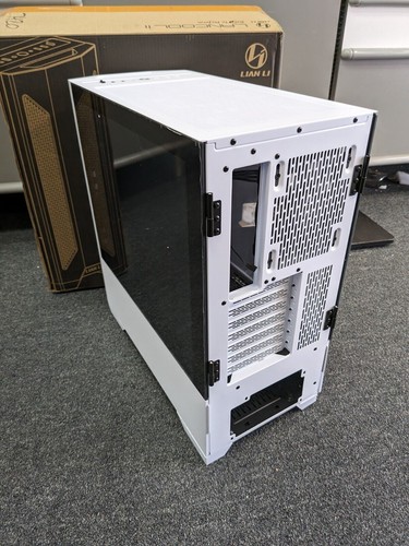LIAN LI LANCOOL II WHITE Tempered Glass ATX Case -White Minor Damage - Photo 6/7