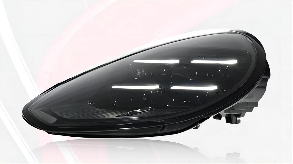 Kits de montagem de faróis de lentes matriz LED modificadas para Porsche Panamera 14-17 - Imagem 3 de 4